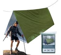 - Kit de tienda de campaña de supervivencia, manta térmica ligera, resistente al viento, de dormir | Equipo de refugio salvavidas para montañismo, hombres, mujeres, niños, senderismo al