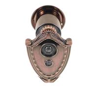 Kit De Timbre Antirrobo A Través Soporte, Visor Mirilla Anillo Electrónico For Viajes Seguridad Frontal Pequeños Mayor Claridad De Seguridad