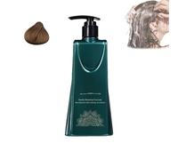 Kit de tinte capilar de fórmula suave de larga duración, color de cabello a base de plantas para cubrir canas, kit de tinte de un solo paso de larga duración, para hombres y mujeres,Chestnut Brown