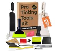 Kit de Tinte de Ventana de Vinilo para Herramientas de Tintado de Coche, limpiaparabrisas Trasero, escobilla de Goma para Limpiar el Coche, Juego Profesional