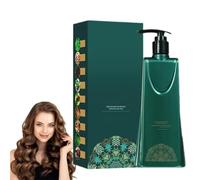 Kit de Tinte para el Cabello Suave y de Larga Duración, Crema Colorante para el Cabello a Base de Plantas, para Cubrir Canas, Champú Colorante Nutritivo para Mujeres y Hombres (Negro)