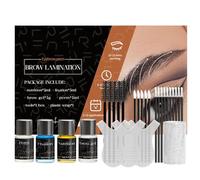 Kit de Tinte Y Levantamiento de Pestañas | Kit de Laminación de Cejas | Kit de Permanente de Pestañas A Prueba de Sudor Que Dura de 8 A 10 Semanas para Principiantes Y Profesionales