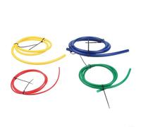 Kit de tira de doblado de tubos de cobre integrado hecho de plástico PE para sistemas HVAC, formación precisa de curvas sin daños, 4 opciones de color incluidas (4 pies + bolsillo)