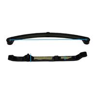 Kit de Tira de Placa guía tensora de Cadena de distribución de Leva de Motocicleta de 224 mm Compatible con Modelos CB125 XL125 125 CC XL 125 Kick Start Reemplazo del Mercado de Accesorios