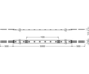 Kit de tira LED BIOLUX HCL LS S TW ZB 4058075671270