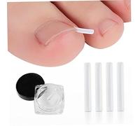 Kit de tiras correctoras de uñas encarnadas de 50 piezas, tira correctora de uñas de los pies para herramienta de cuidado de los pies, alivio del dolor, fácil aplicación