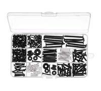 Kit de Tornillo de Guitarra EléCtrica (9 Tipos) para Sintonizador Pickguard Registro de Puente de Guitarra EléCtrica, Botones de Correa de Placa de Cuello de Interruptor