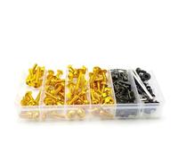 Kit De Tornillos Carenado Chasis Para Motocicleta, Clips Sujeción, Tuercas Tornillo Para EX ZR ZRX ZX ZXR ZZR Para Ninja ZX10R / ZX9R ZX6R bicicletas calle(Gold)