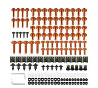 Kit De Tornillos Carenado para Motocicleta para Benelli para Tornado tre 1130/TRE1130 BN 600 BN600 07 TNT1130(Orange)