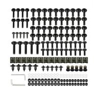 Kit De Tornillos Carenado para Motocicleta para Benelli para Tornado tre 1130/TRE1130 BN 600 BN600 07 TNT1130(Negro)