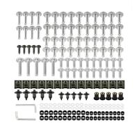 Kit De Tornillos Carenado para Motocicleta para Benelli para Tornado tre 1130/TRE1130 BN 600 BN600 07 TNT1130(Plata)