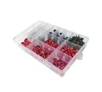Kit De Tornillos Carenado Para Motocicleta, Pernos Parabrisas Para GSX-R GSXR 600 750 1000 K4 K5 K6 K7 K8 K9 195/Uds M8 M7 M6 M5 Aleación CNC(rojo)