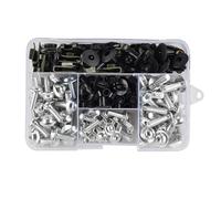 Kit De Tornillos Carenado Para Motocicleta, Tuerca Cuerpo Para Rs 125 Sr 50 Rsv4 Para Shiver DORSODURO 750 1200 Para Pegaso 650 RSV bicicletas calle(Plata)