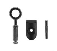 Kit de tornillos de bloqueo de eje resistente para Xiaomi para M365 1s Pro Scooter eléctrico Mecanismo plegable Acero inoxidable Tornillo de apriete Reemplazo Negro Paquete de 3