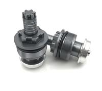 Kit de tornillos de carenado Amortiguador Impacto Frontal Para YZF R25 R3 2013-2018 Tapa Cubierta Tornillo Ajustadores De Precarga Pernos Horquilla 41MM(Gris oscuro)