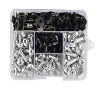 Kit de tornillos de carenado Para Aprilia RSV4R RSV1000R RSV1000 Para Mille RSV 4 4R 1000R 1000 RR RSV4 R 1000RR 1100 RS660 125 Kit Tornillos De Carenado Clips De Tuerca(Plata)
