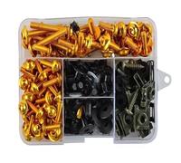 Kit de tornillos de carenado Para Aprilia RSV4R RSV1000R RSV1000 Para Mille RSV 4 4R 1000R 1000 RR RSV4 R 1000RR 1100 RS660 125 Kit Tornillos De Carenado Clips De Tuerca(Oro)
