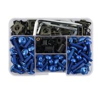 Kit De Tornillos De Carenado Para Carrocería De 190 Piezas Para Para Ninja 650R EX650C 2009-2011 ZX10R ZX1000 ZX10R ZX1000 30.º Accesorio(Blu)