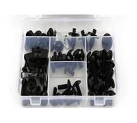 Kit de tornillos de carenado Para CBR600 F3 1995 1996 Kit Completo De Tornillos De Carenado Tornillos Para Carrocería Tuercas De Velocidad Clips De Carenado(Negro)