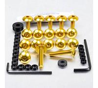 Kit de tornillos de carenado Pro-Bolt de aluminio oro GSX-750 11/10/08 FSU092G