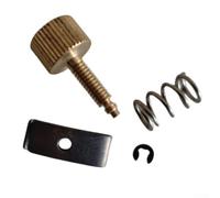 Kit de tornillos de tensión del pulgar del acelerador para modelos 1974 y posteriores, repuesto para 56397-74C y 56402-83A, control de tensión ajustable con clip de resorte y clip electrónico