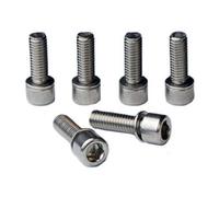 Kit De Tornillos De Titanio Ritchey 6 Piezas M5x18 Para Manillares WCS 4 Ejes