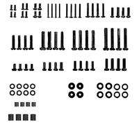 Kit de tornillos para montaje de TV, 84 piezas universales M4 M5 M6 M8 de repuesto, kit de hardware para montaje de TV - para casa, oficina, hotel, dormitorio, apartamento, reunión familiar, día de