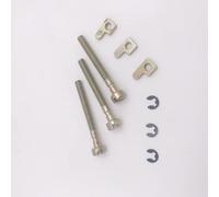 Kit de tornillos tensores de cadena de barra compatible con Hus-qvarna 36 41 136 136LE 141 141LE 137 137E 142 142E 235 240 piezas de motosierra