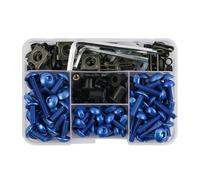 Kit De Tornillos Y Pernos Carenado Para H&DA CBR250RR CBR300R CBR300RR CBR400 CBR400R CBR400RR CBR500R(Blue)