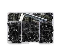 Kit De Tornillos Y Tuercas Carenado Para YAM&HA XSR900 XSR700 XSR 900 700 SR400 V-max VMAX VMX17 SCR950 SCR 950(Black)