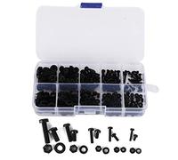Kit de Tornillos y Tuercas de Nailon, 270 Piezas M2-M5, Surtido de Tornillos, Tuercas, Arandelas y Espaciadores con Caja de Pl¨¢stico