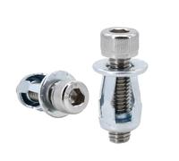 Kit De Tornillos Y Tuercas De Remache Con Forma De Pétalo De 20/30/50 Piezas(Socket Head (Silver),M6x20(20Pcs))