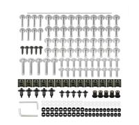 Kit De Tornillos Y Tuercas Para Carenado 177 Piezas Para YAM&HA Fjr 1300 Fjr1300 Xjr1300 Drag Star Virago 535 Remo Hobby Smax Jog(Silver)