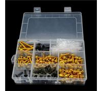 Kit De Tornillos Y Tuercas para Carenado De Motocicleta para Y&amaha Tracer 9 / GT TRACER7 GT Tracer 900 / GT Tracer 700 / GT MT07 MT09 M6 M5 Tuercas de carenado(Oro)