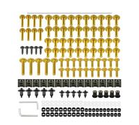 Kit De Tornillos Y Tuercas Para Carenado Moto 177 Piezas Para Africa Twin Adventure Sports CRF1000L2 CRF 1000 1000L2 L2 DCT(Gold)