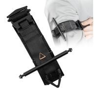 Kit de torniquete para control de sangrado, banda de compresión, cinturón de entrenamiento de rescate para senderismo, hogar, trabajo, deportes y seguridad de eventos públicos, torniquete para hombres