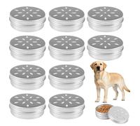 Kit De Trabajo De Olfato Para Perros - Latas De De Aluminio 60ml,Kit De 10 Latas Para Entrenamiento De Olfato - Para Pequeños Medianos Grandes Interiores Exteriores Hogar Patio Competencias Entrenamie