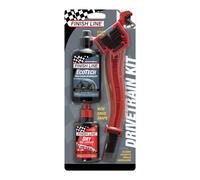Kit de transmisi n Finish Line: Cepillo antiarrugas + 2 oz de lubricante seco + 4 oz de desengrasante EcoTech