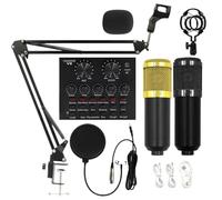 Kit de transmisión en : soporte de trípode ajustable, anillo de luz LED, paquete de vlogging portátil y creación de contenido, configuración, equipo de grabación de video profesional, herramienta