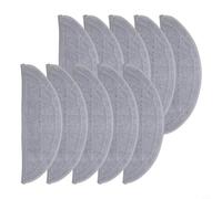Kit de trapeador de microfibra diseñado para Roborock Q10 S5 S5+ Q10 VF VF+ Q10V V+ Robot aspirador función de fregona (paquete de 10)