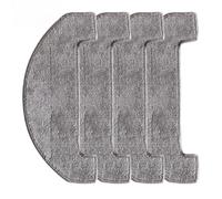 Kit de trapeador de microfibra lavable y reutilizable para aspiradoras robot MOVA S800, E20, E20 Pro y E20 Pro Plus, paquete de 4 o 10 unidades (paquete de 4)