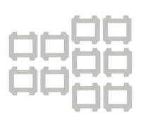 Kit de trapeador de repuesto para estación C1C1, 10 piezas, paquete de 410 mopas de repuesto adecuadas para el hogar, puede lidiar fácilmente con varias manchas (paquete de 10)