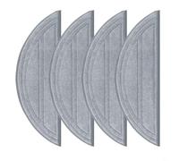 Kit de trapeador de repuesto para Roborock Q10 S5+ / Q10 VF, Q10 VF+ Robot aspirador piezas de repuesto paño de microfibra almohadilla de limpieza (4 unidades)