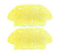 Kit de trapeador lavable para robot aspirador Karcher RCV 3 RV3, almohadillas de microfibra reutilizables para limpieza de pelo de mascotas y derrames, paquete de 2 (2 unidades)