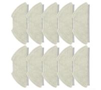 Kit de trapeador para aspiradora robot compatible con AIRROBO para T20 para T20+ y para modelos FIXR, almohadillas de limpieza de microfibra para mantener suelos (paquete de 10)