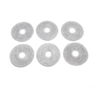 Kit de trapeador para MOVA E40 Ultra Robot Aspirador Almohadillas de tela lavables Accesorios de eliminación de polvo eficientes 6 piezas
