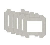 Kit De Trapeadores Compatibles Con ，Compatible For Ecovacs，, Winbot, W2S, W2S Pro, Repuesto De Trapeador For Ventanas, Accesorios For Aspiradora Robot.(5pcs)