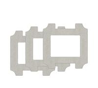 Kit De Trapeadores Compatibles Con ，Compatible For Ecovacs，, Winbot, W2S, W2S Pro, Repuesto De Trapeador For Ventanas, Accesorios For Aspiradora Robot.(3pcs)