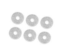 Kit de trapo de microfibra para robot aspirador MOVA E40 Ultra - Paquete de 6 almohadillas de limpieza de repuesto, lavables y reutilizables, compatibles con E40 U