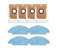 Kit de trapo de trapeador para bolsa de polvo, piezas de repuesto para Lubluelu para Sl68 Bushes, filtro de aspiradora, cilindro lavable, filtro de aspiradora
